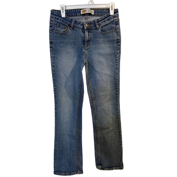 Vintage Route 66 Low Rise Bootcut Jeans Blue Denim 30” Inseam - Picture 2 of 8